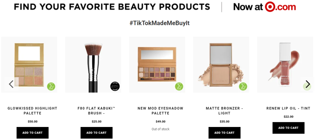 Sigma Beauty #TiktokMadeMeBuyIt